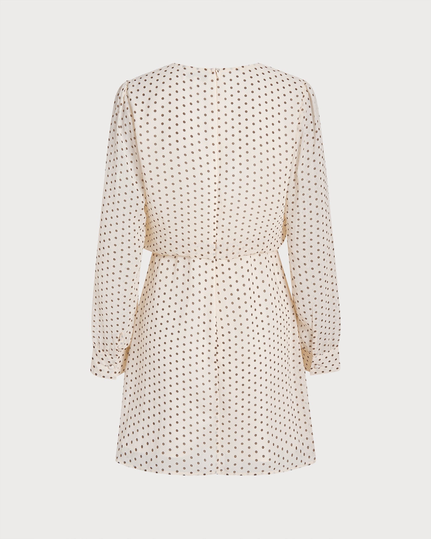 Vestido mini de gasa