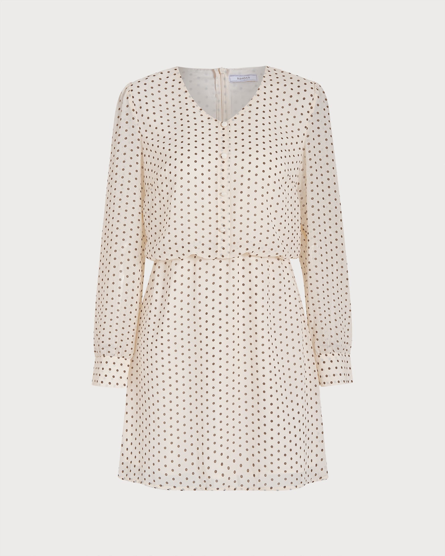 Vestido mini de gasa