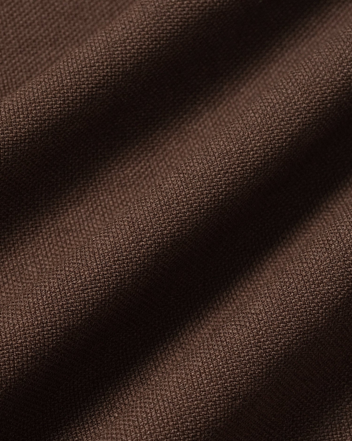 Pantalones de corte recto de color marrón