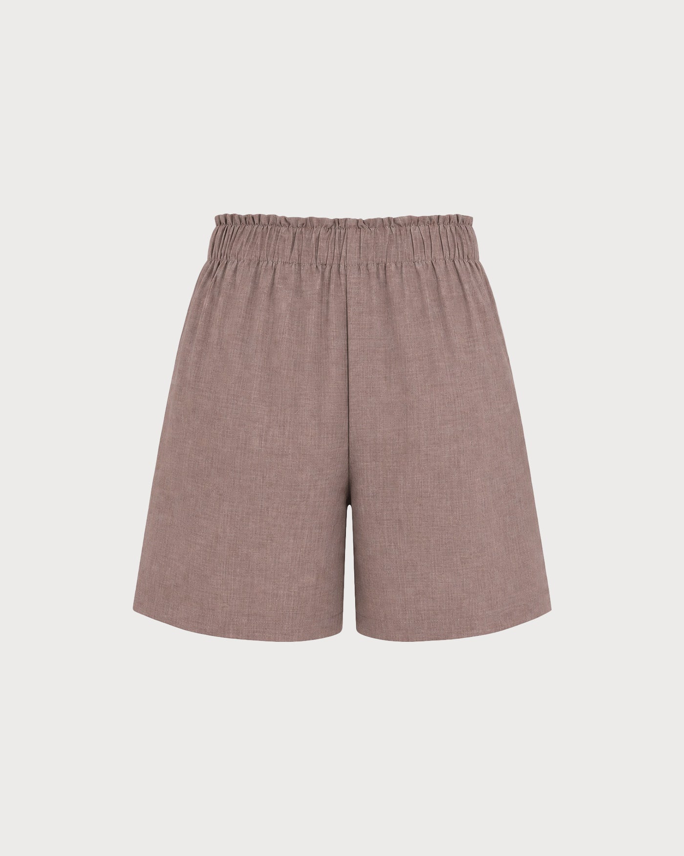 Shorts marrón elástico