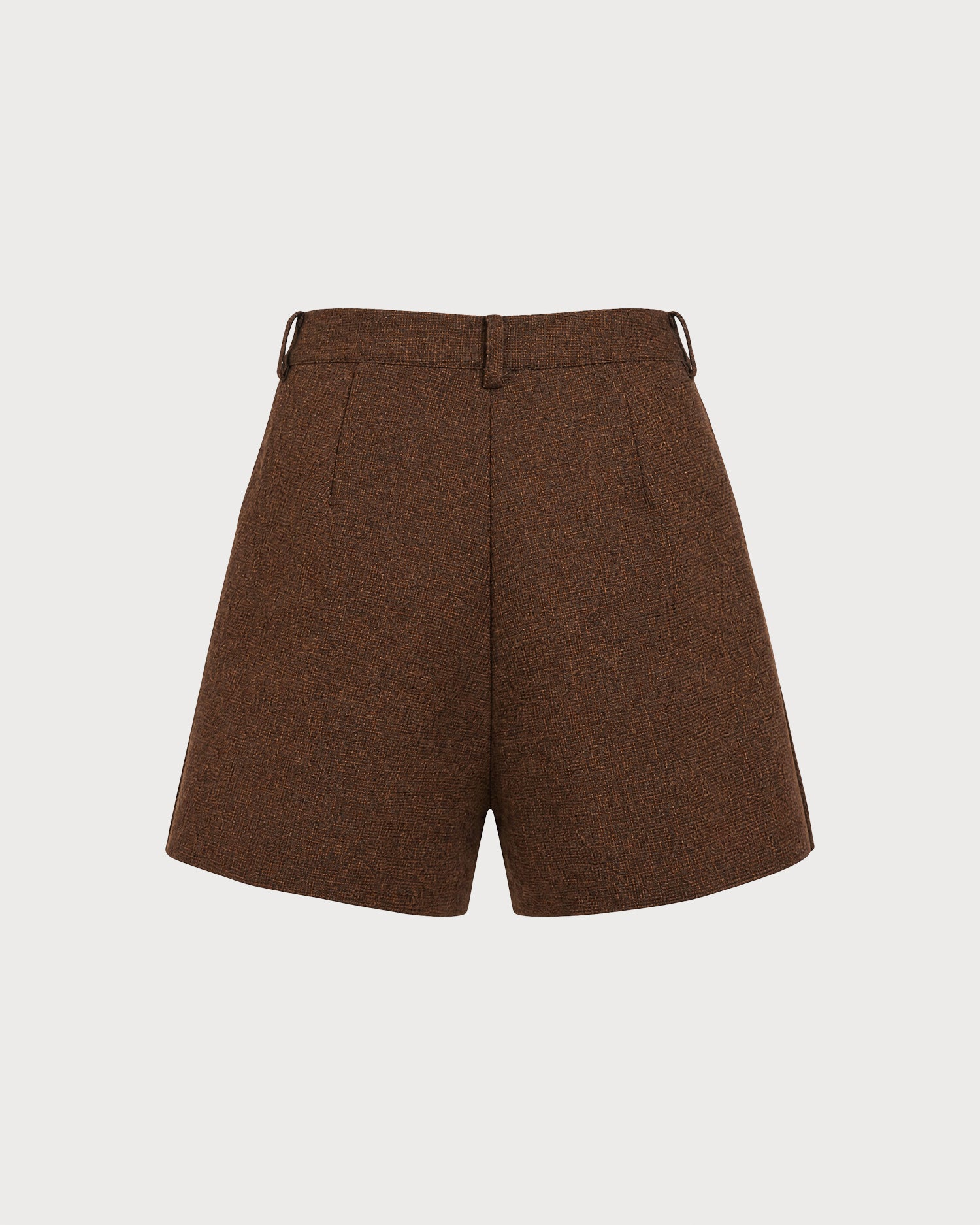 Shorts marrones lisos