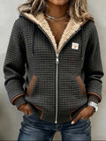 Chaqueta sherpa capucha