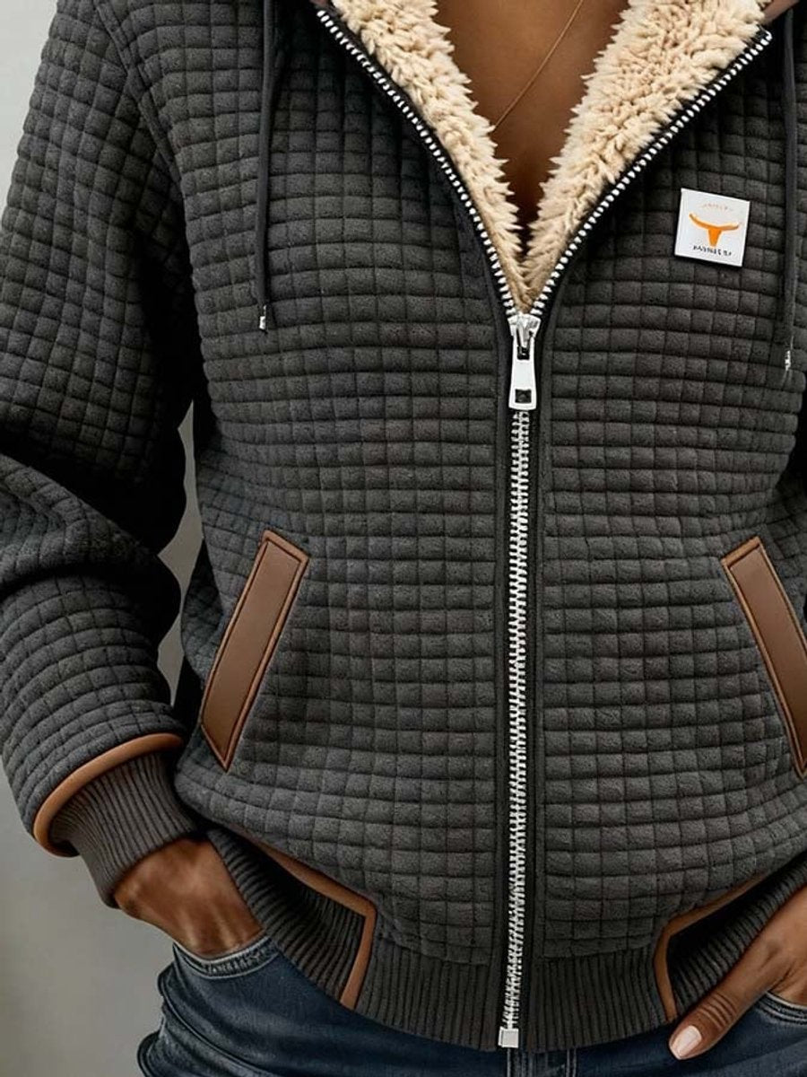 Chaqueta sherpa capucha