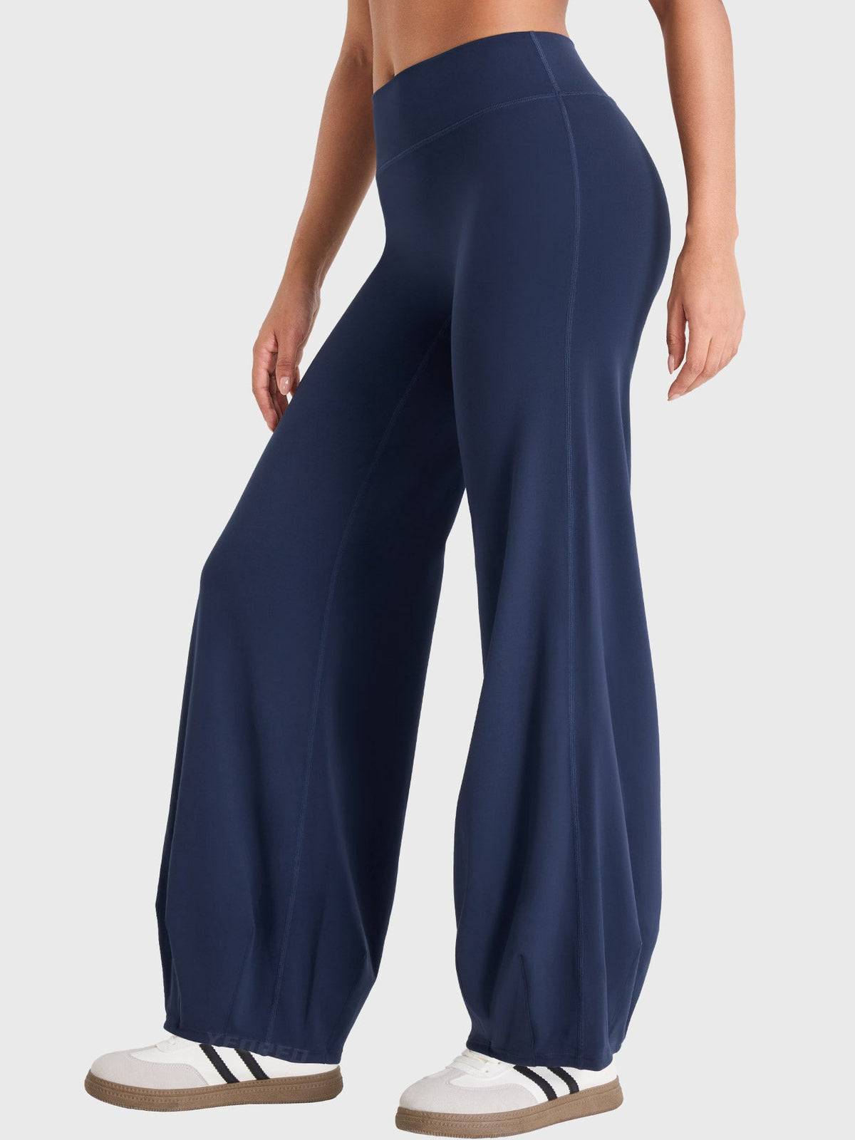 Yeoreo Ease – Leggings de tiro bajo efecto burbuja, con ajuste elegante y moldeador