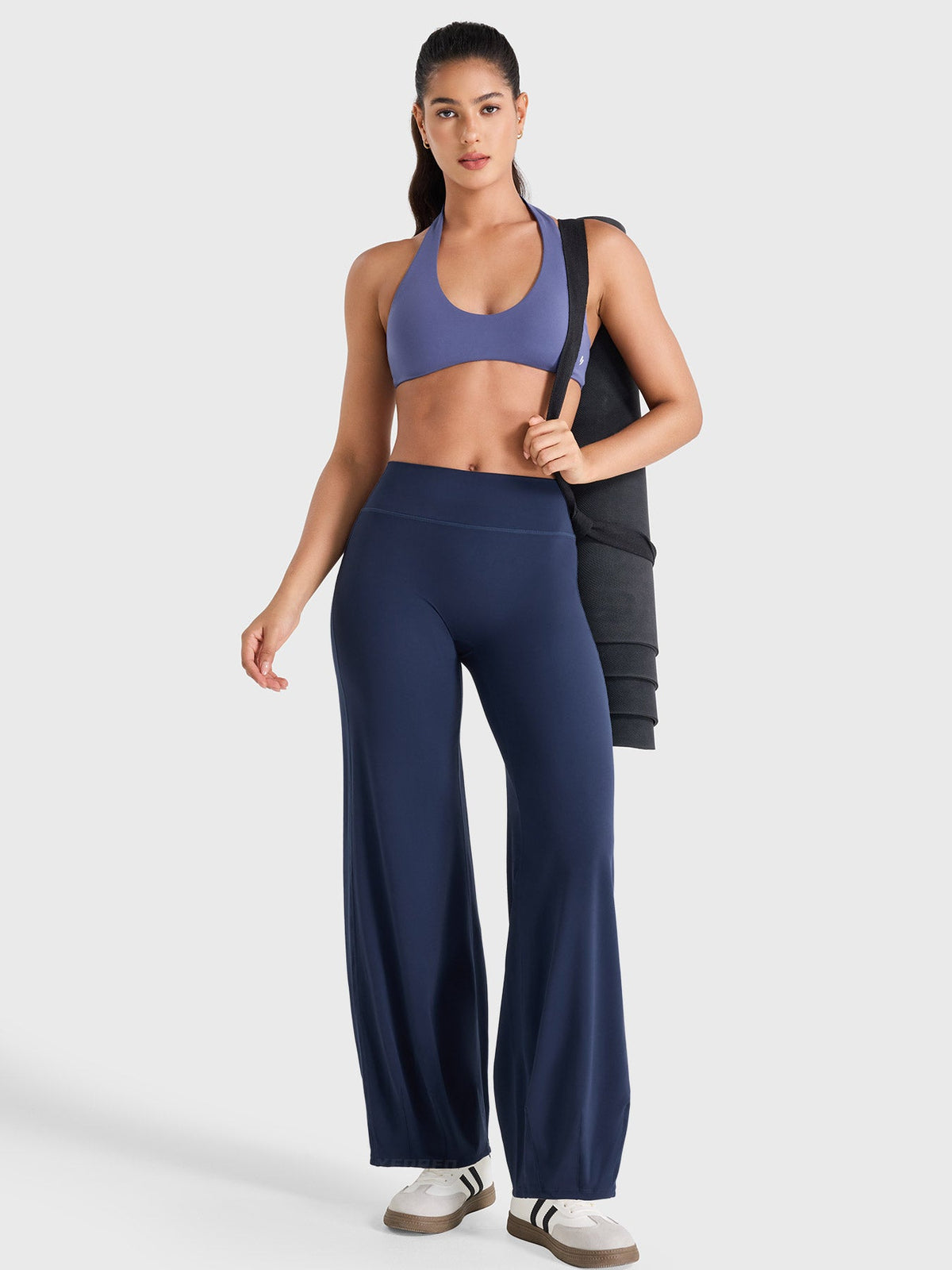 Yeoreo Ease – Leggings de tiro bajo efecto burbuja, con ajuste elegante y moldeador
