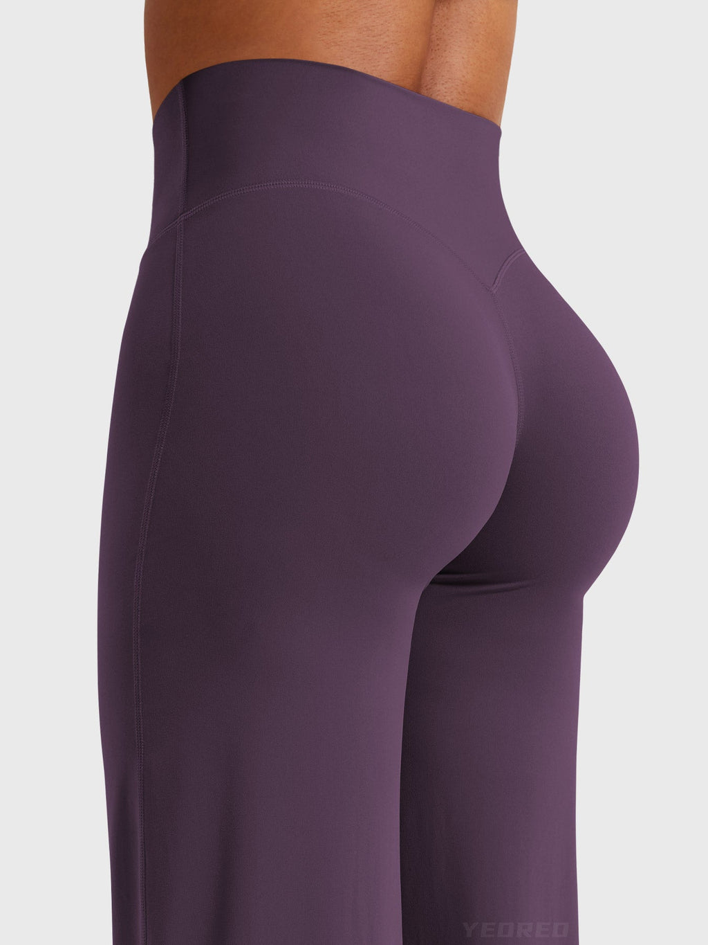 Yeoreo Ease Leggings de forro polar acogedor, de pierna recta, de 30,5 pulgadas