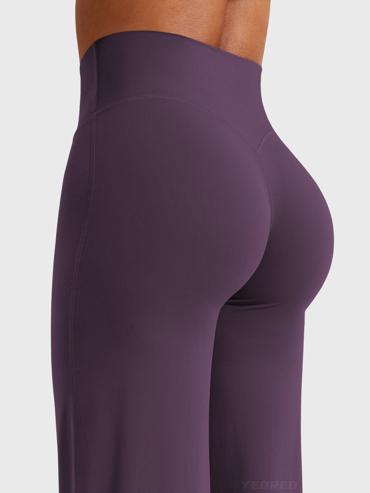 Yeoreo Ease Leggings de forro polar acogedor, de pierna recta, de 30,5 pulgadas