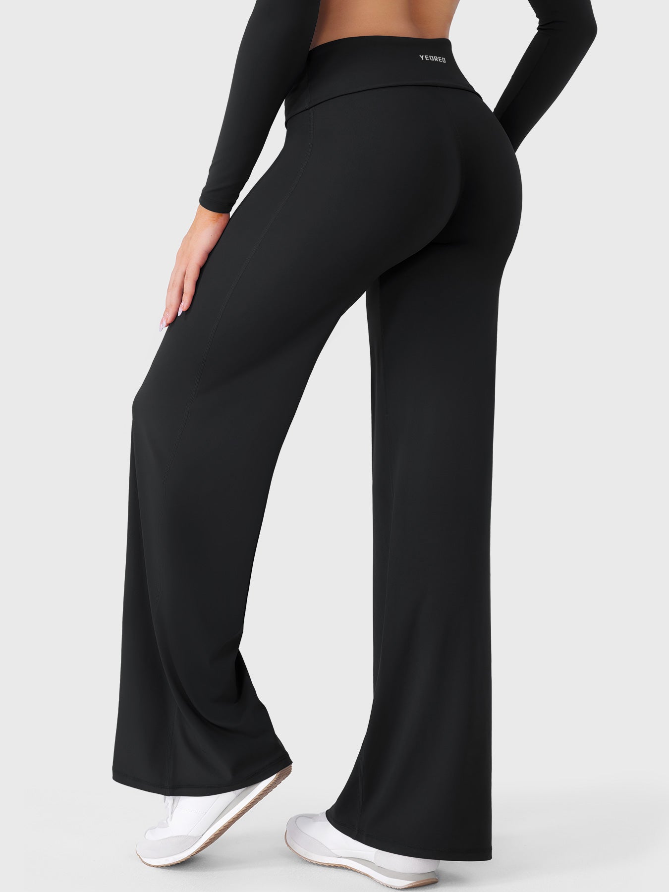 Leggings cintura doblada
