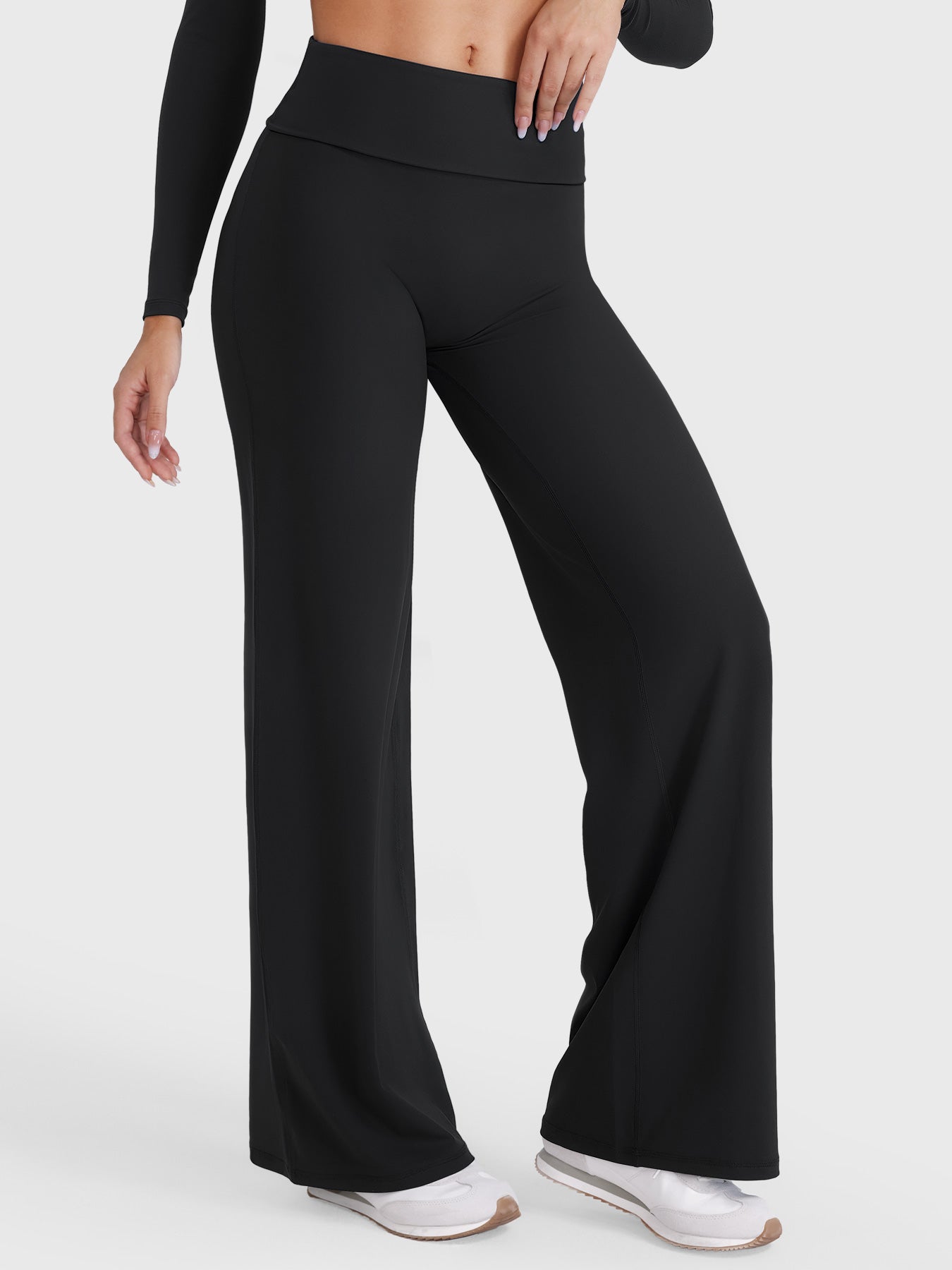 Leggings cintura doblada