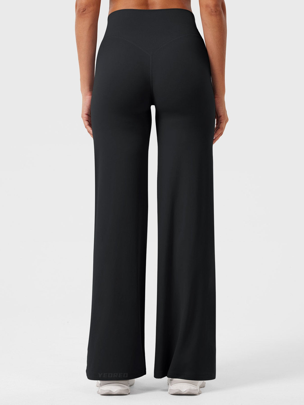Yeoreo Ease Leggings de forro polar acogedor, de pierna recta, de 30,5 pulgadas