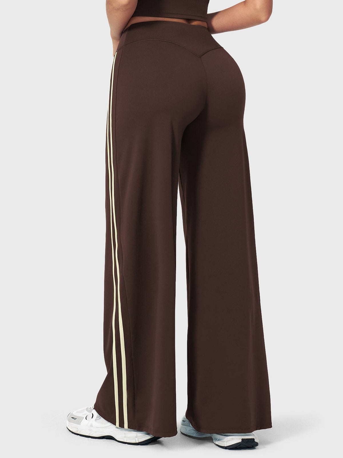 Leggings Yeoreo Ease de corte recto con elegantes rayas laterales