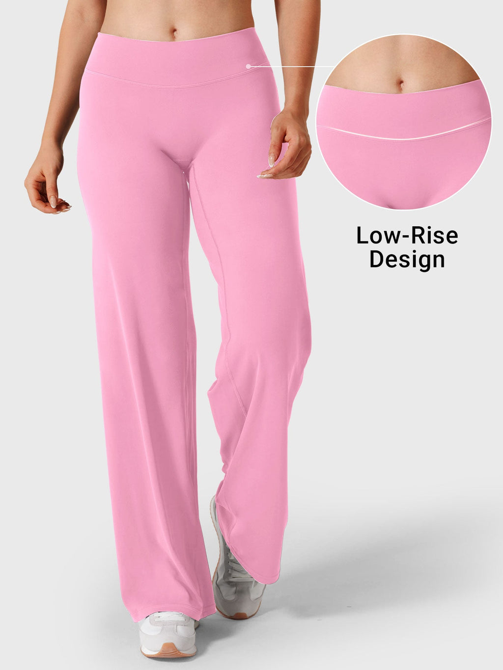 Leggings Yeoreo Ease de tiro bajo y pierna recta de 31,5 pulgadas