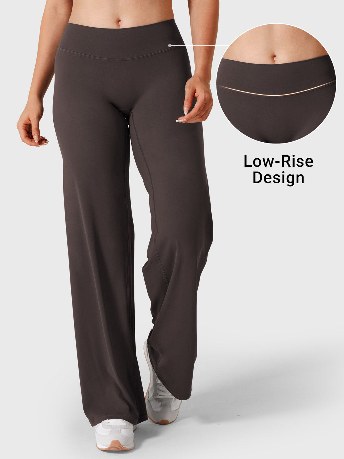 Leggings Yeoreo Ease de tiro bajo y pierna recta de 31,5 pulgadas