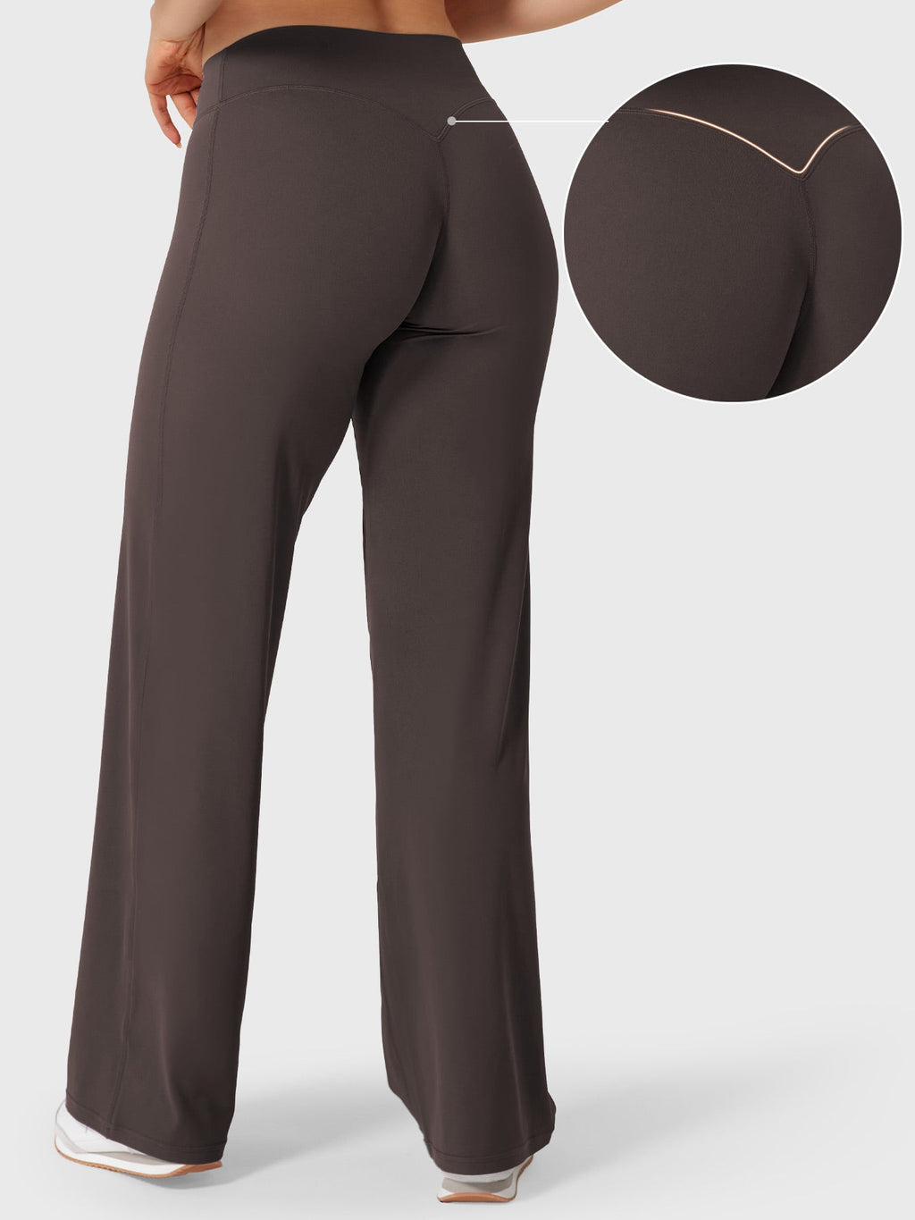 Leggings Yeoreo Ease de tiro bajo y pierna recta de 31,5 pulgadas