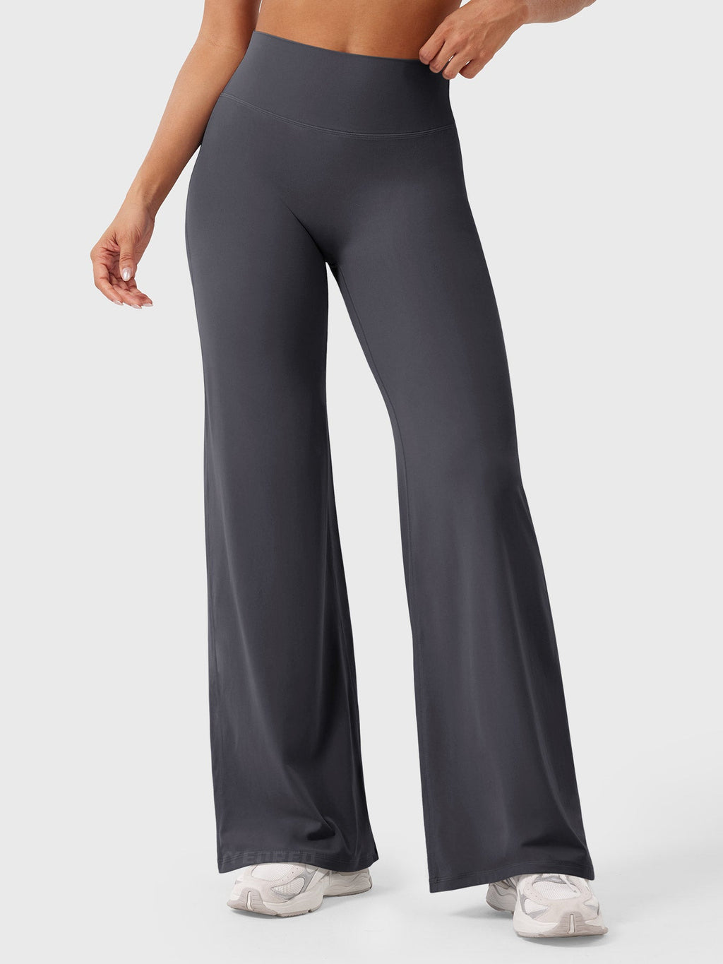Yeoreo Ease Leggings de forro polar acogedor, de pierna recta, de 30,5 pulgadas