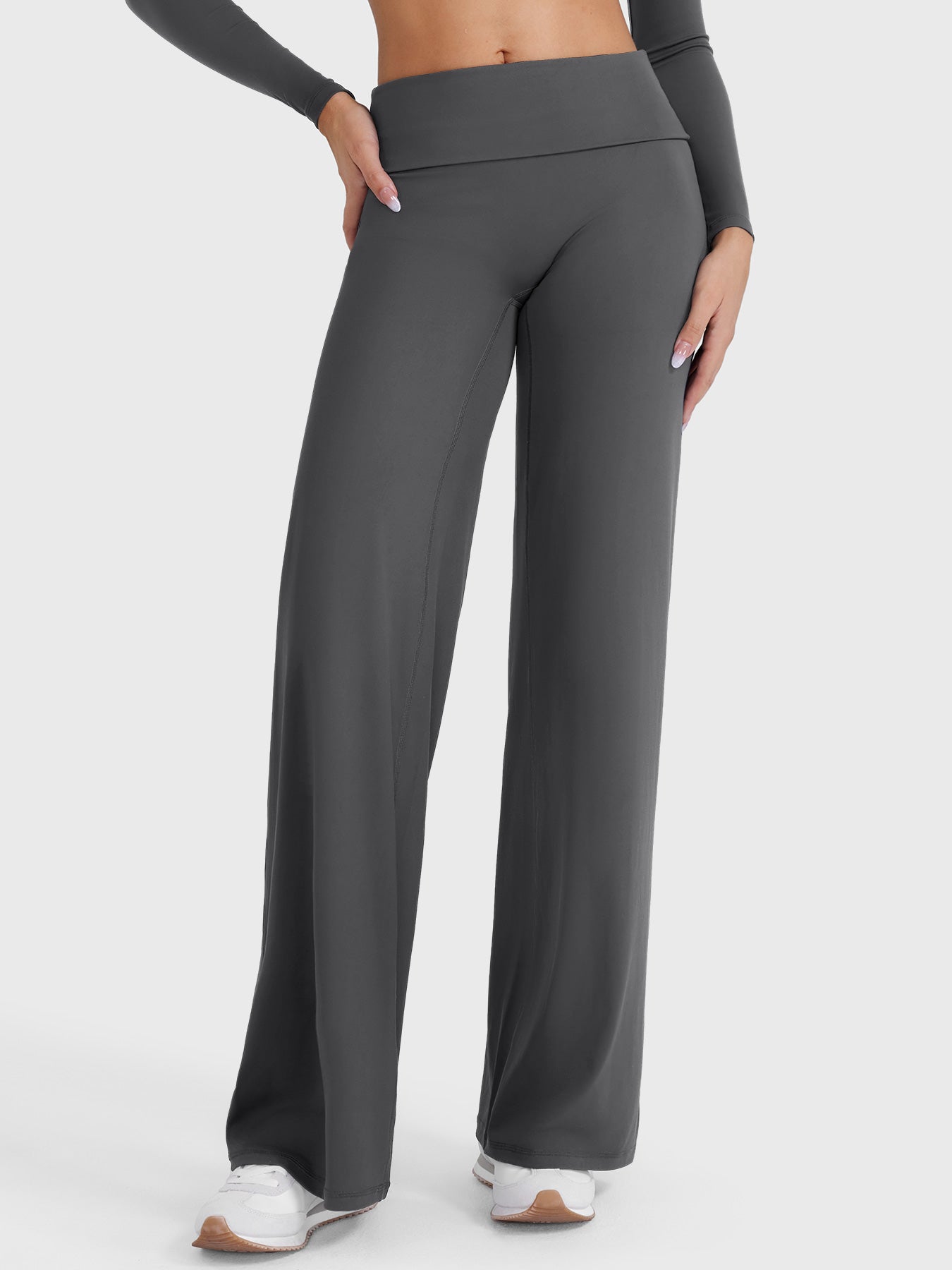 Leggings cintura doblada