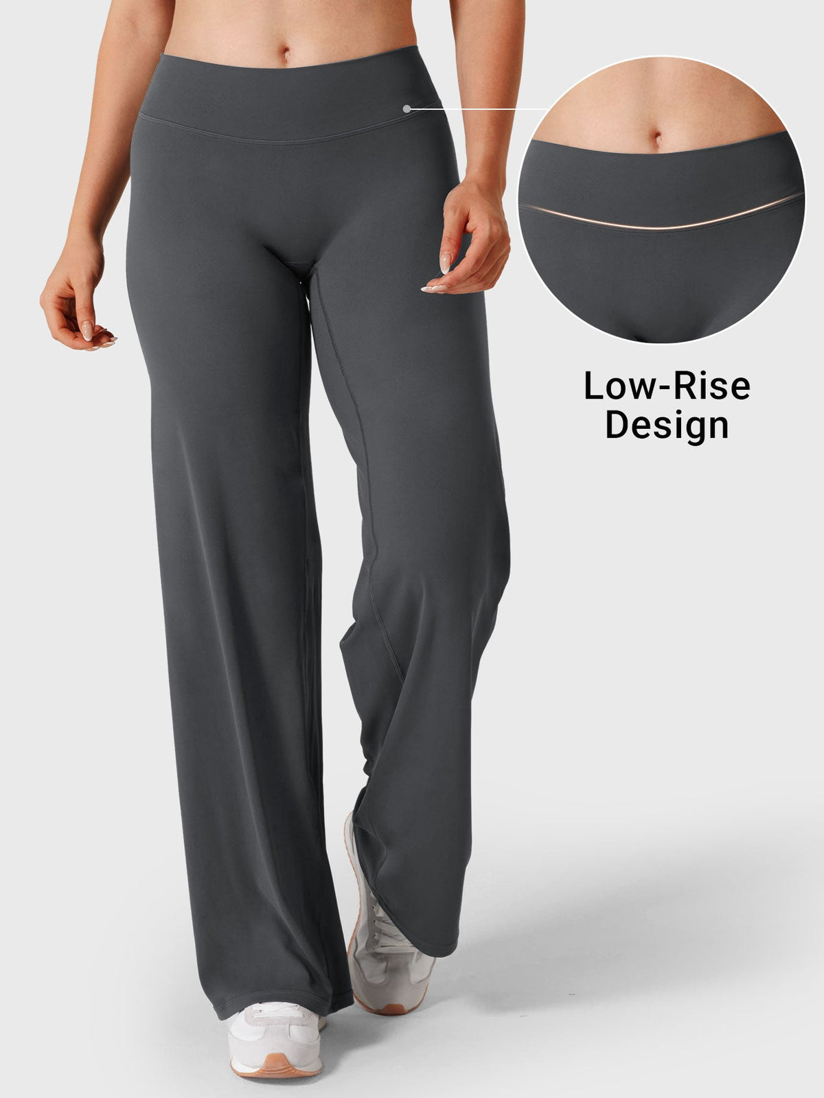 Leggings Yeoreo Ease de tiro bajo y pierna recta de 31,5 pulgadas
