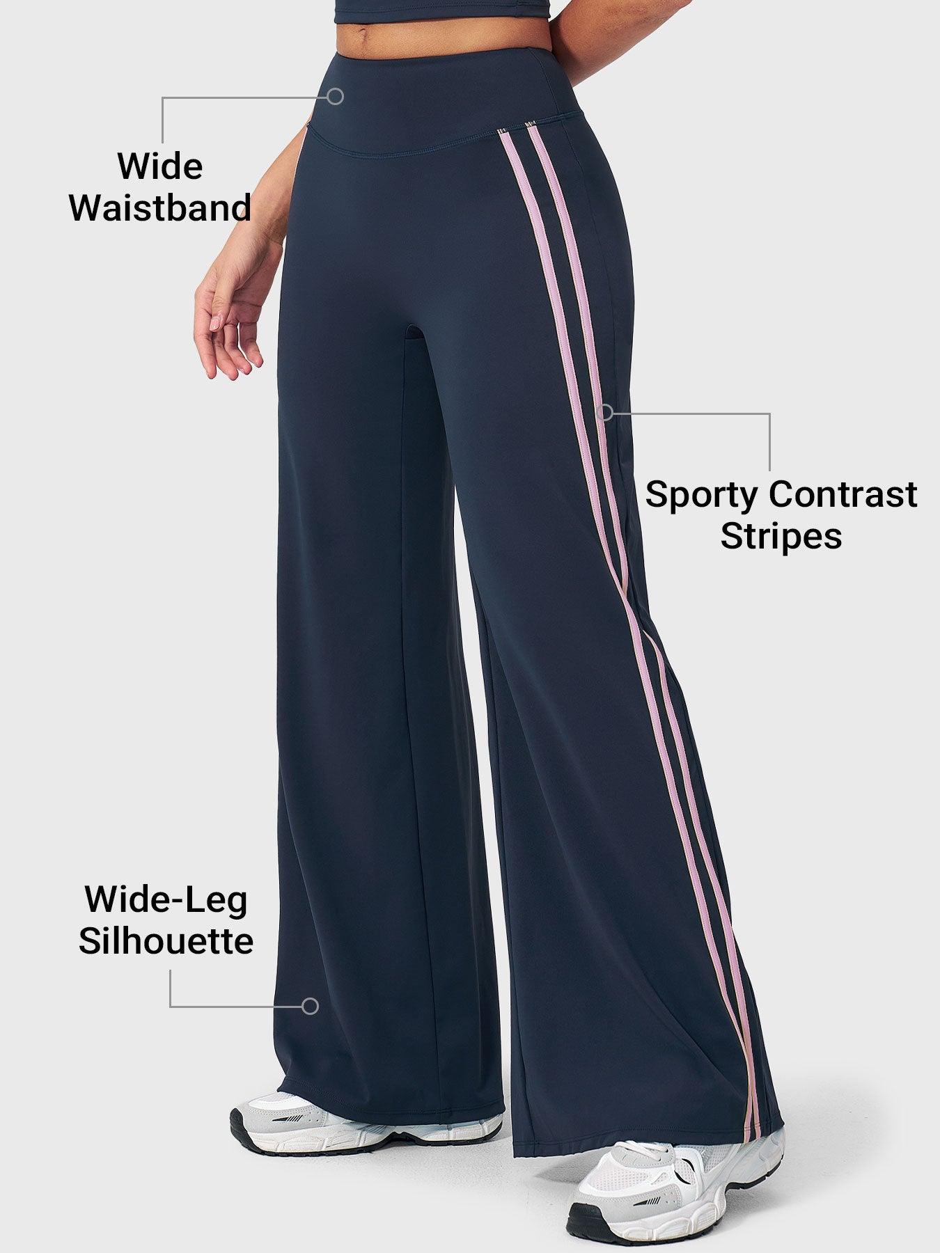 Leggings rayas laterales