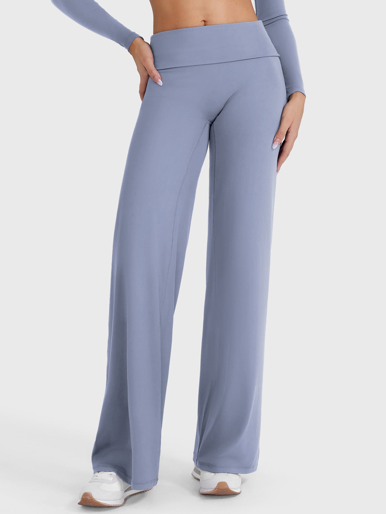 Leggings cintura doblada