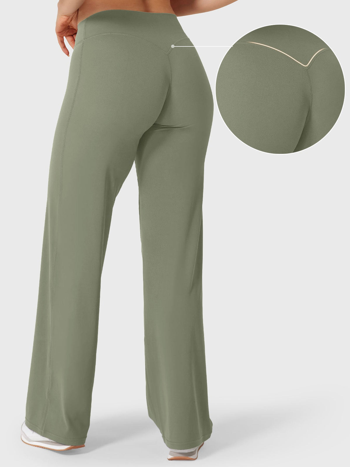 Leggings Yeoreo Ease de tiro bajo y pierna recta de 31,5 pulgadas