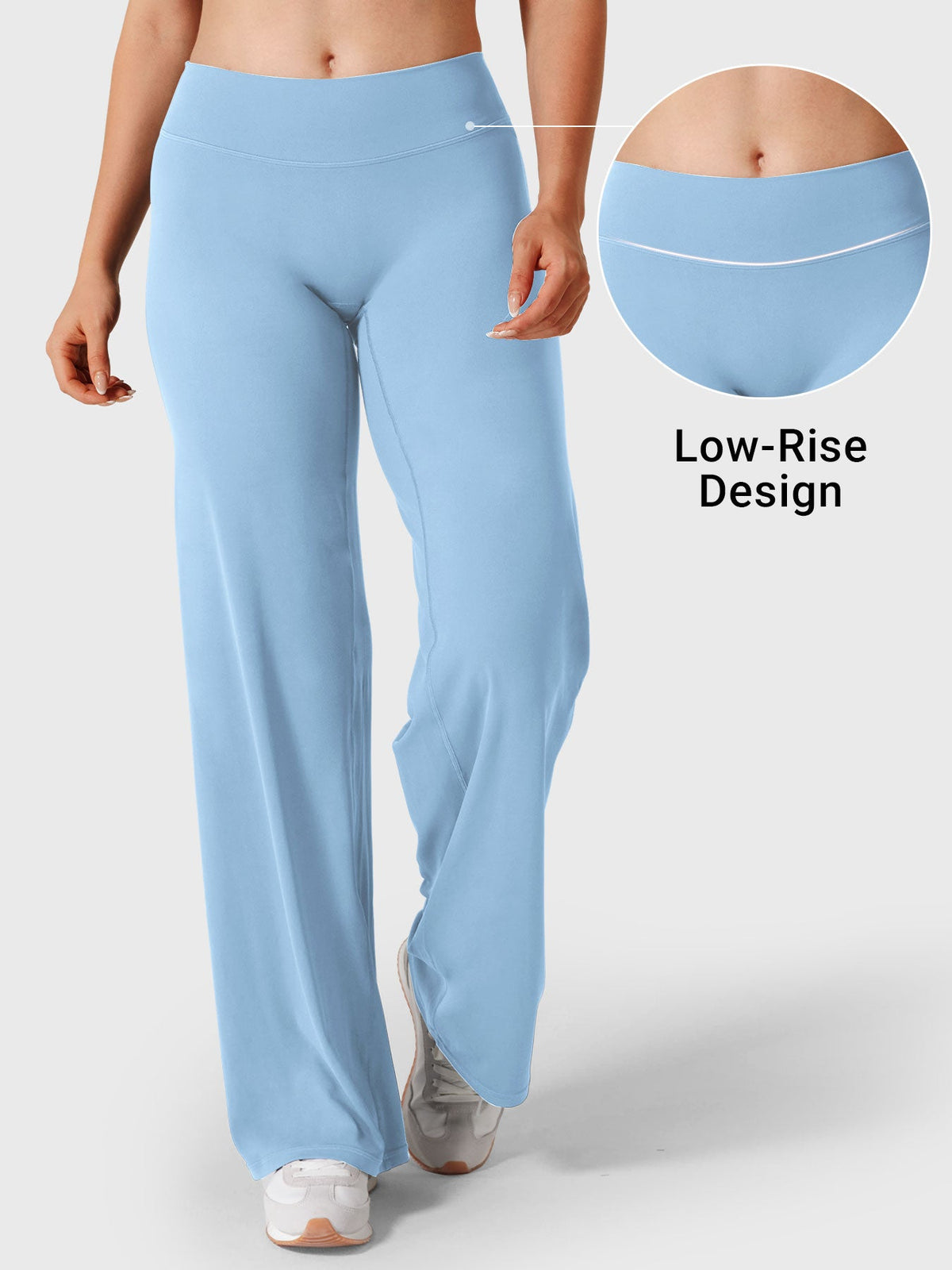Leggings Yeoreo Ease de tiro bajo y pierna recta de 31,5 pulgadas