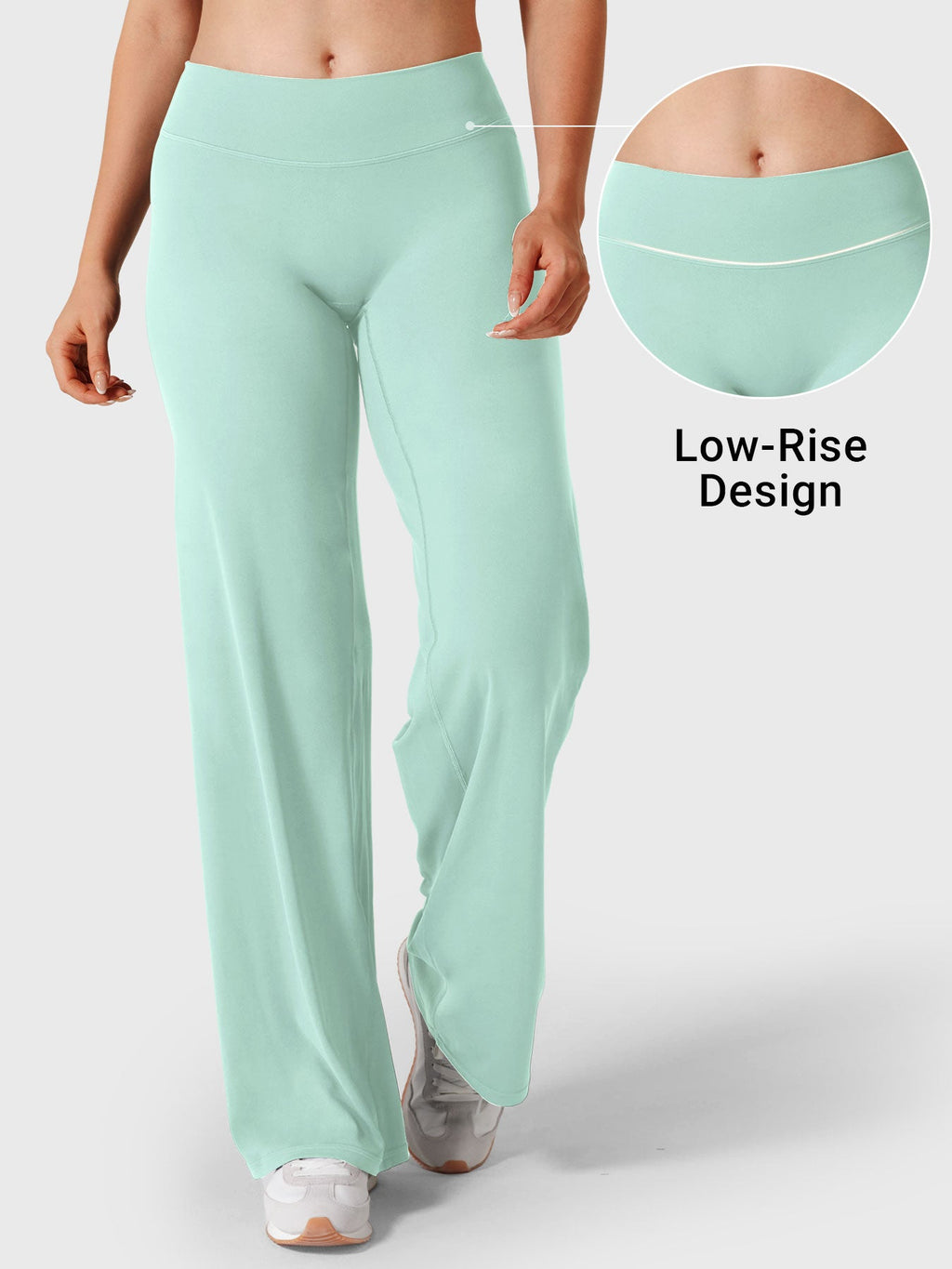 Leggings Yeoreo Ease de tiro bajo y pierna recta de 31,5 pulgadas