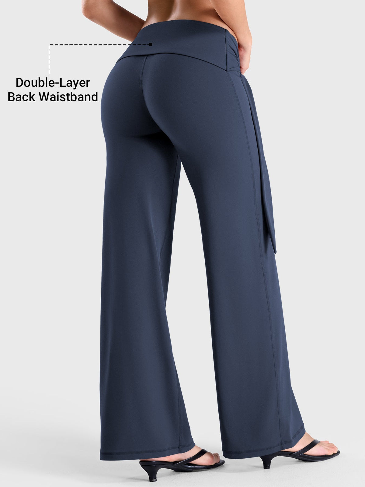 Leggings Yeoreo Ease de pierna recta con cintura de lazo