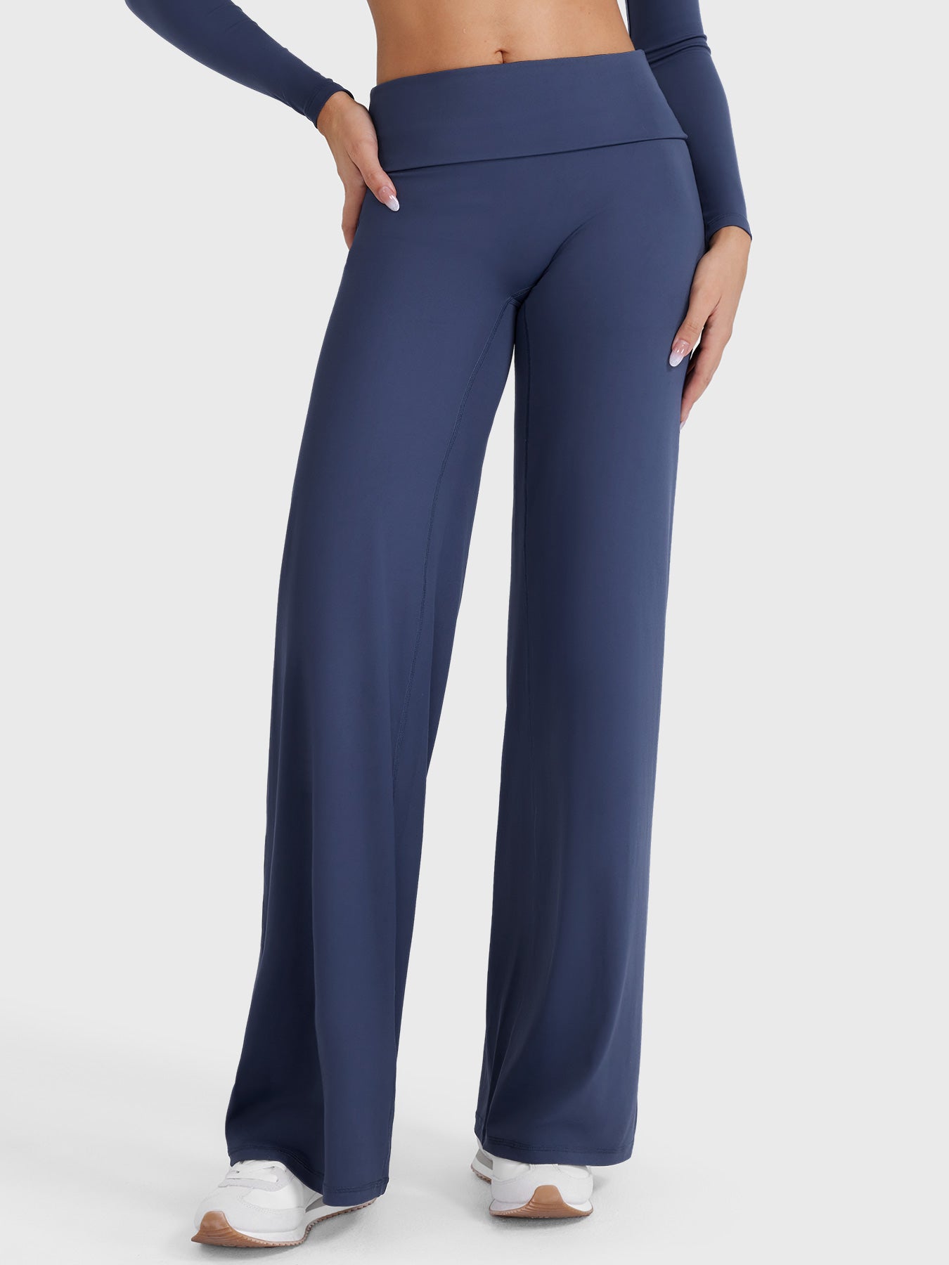 Leggings cintura doblada
