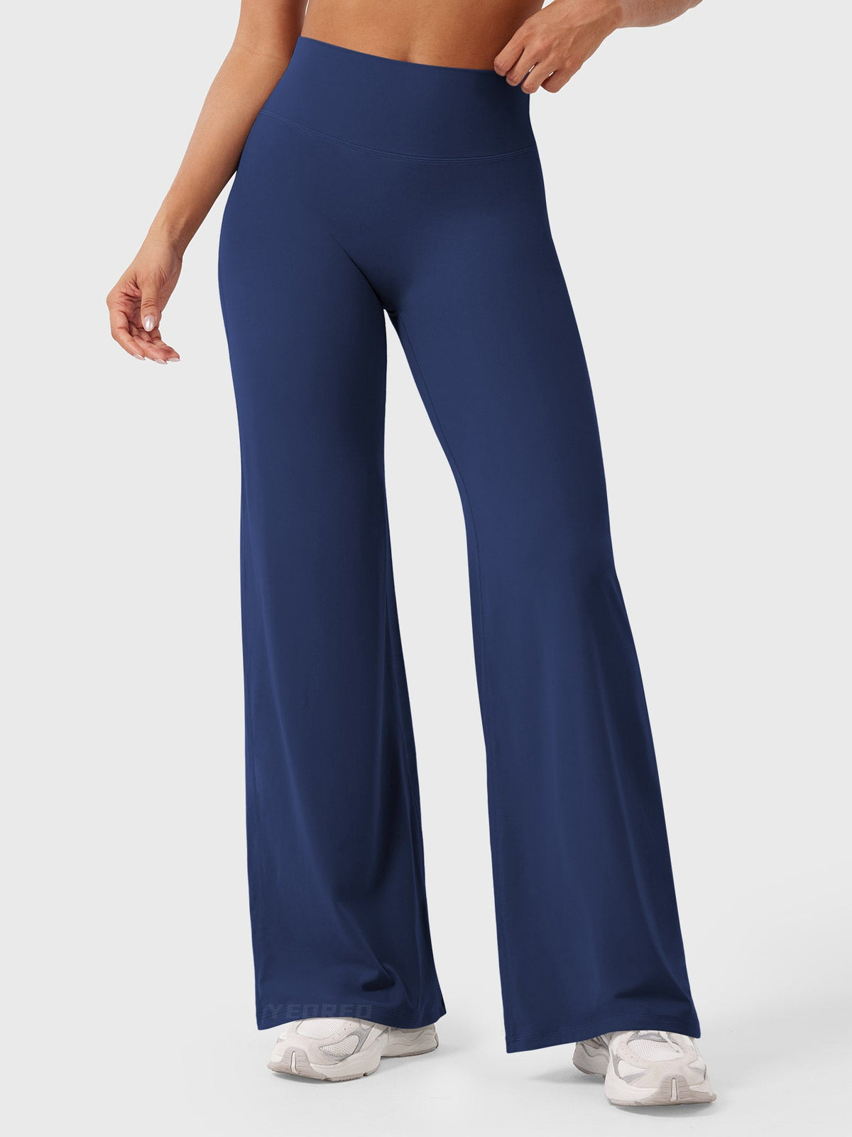Yeoreo Ease Leggings de forro polar acogedor, de pierna recta, de 30,5 pulgadas