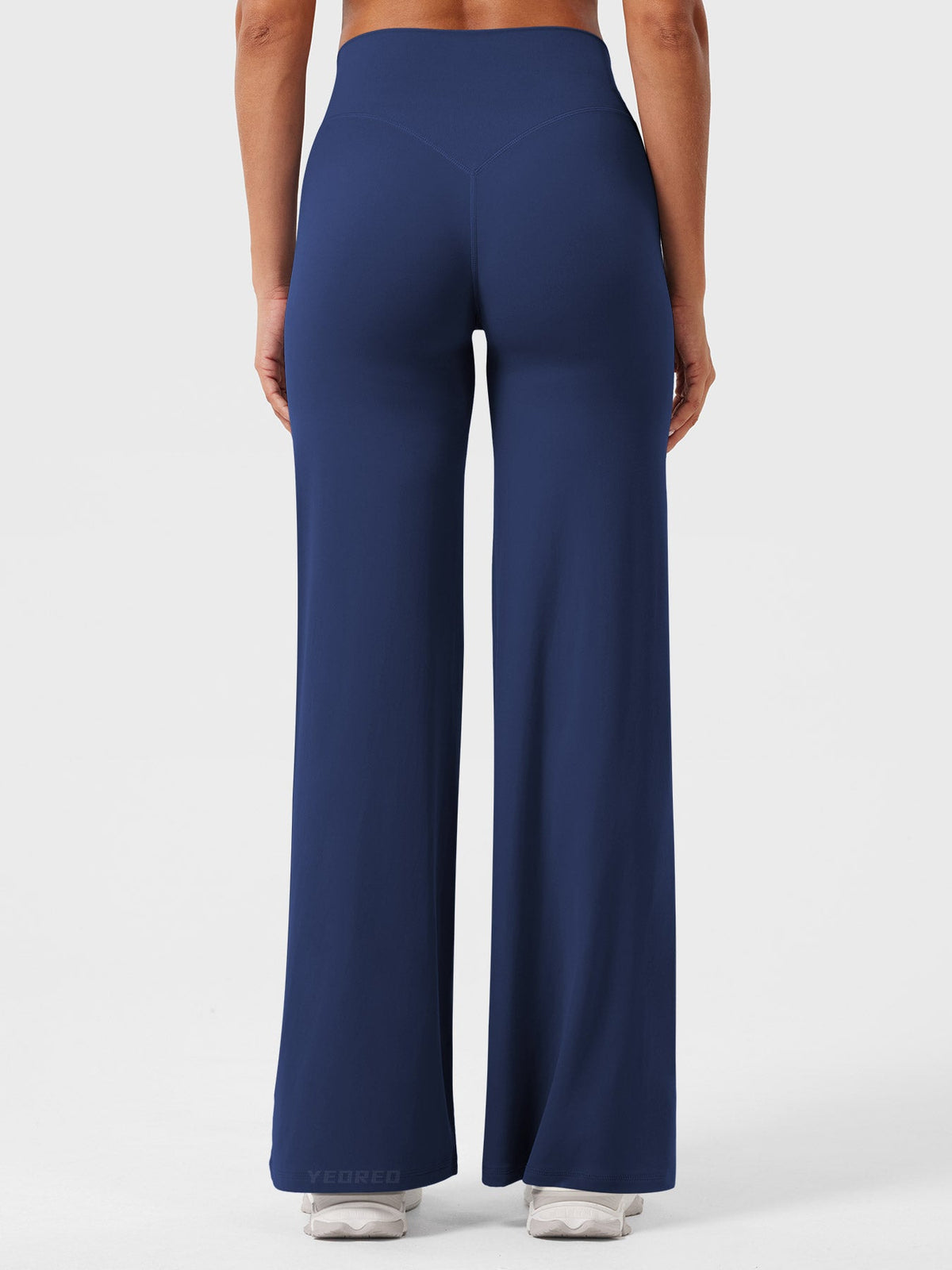 Yeoreo Ease Leggings de forro polar acogedor, de pierna recta, de 30,5 pulgadas
