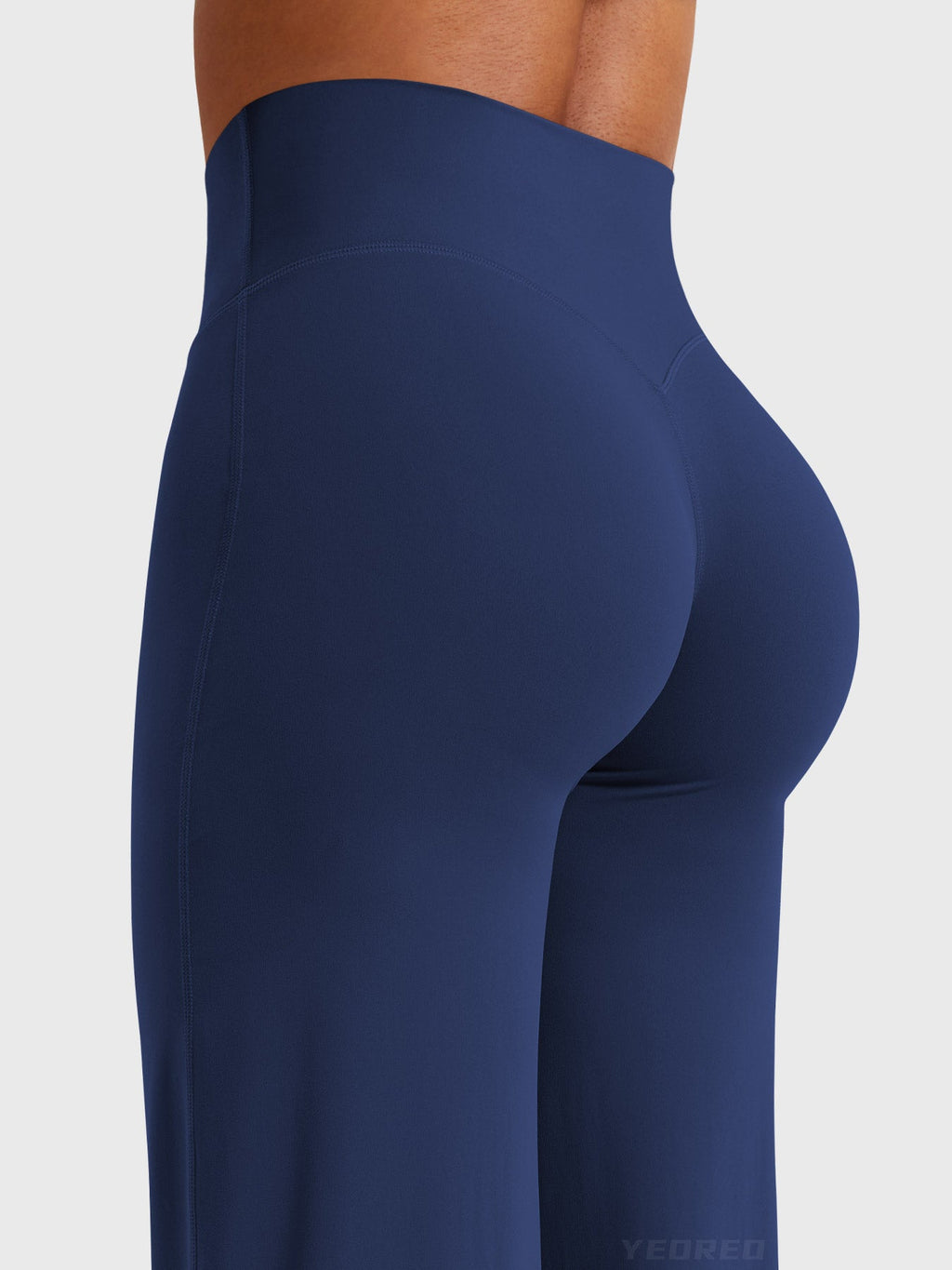 Yeoreo Ease Leggings de forro polar acogedor, de pierna recta, de 30,5 pulgadas