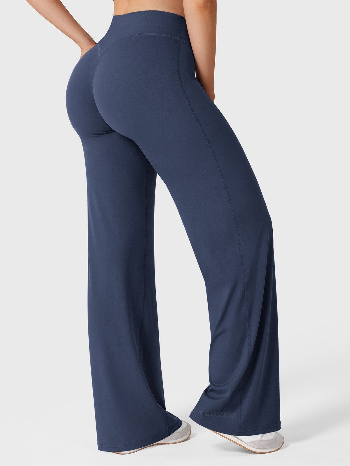 Leggings Yeoreo Ease de tiro bajo, pierna recta y 33 pulgadas