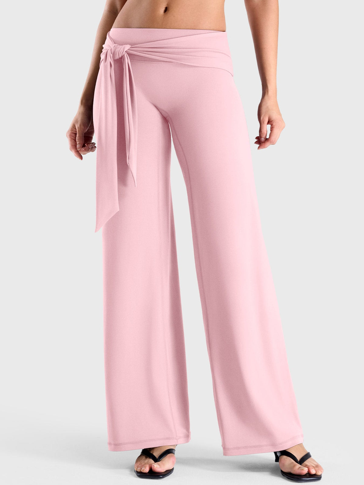 Leggings Yeoreo Ease de pierna recta con cintura de lazo