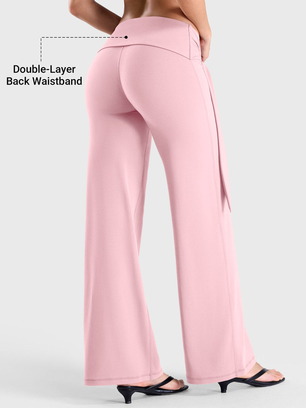 Leggings Yeoreo Ease de pierna recta con cintura de lazo