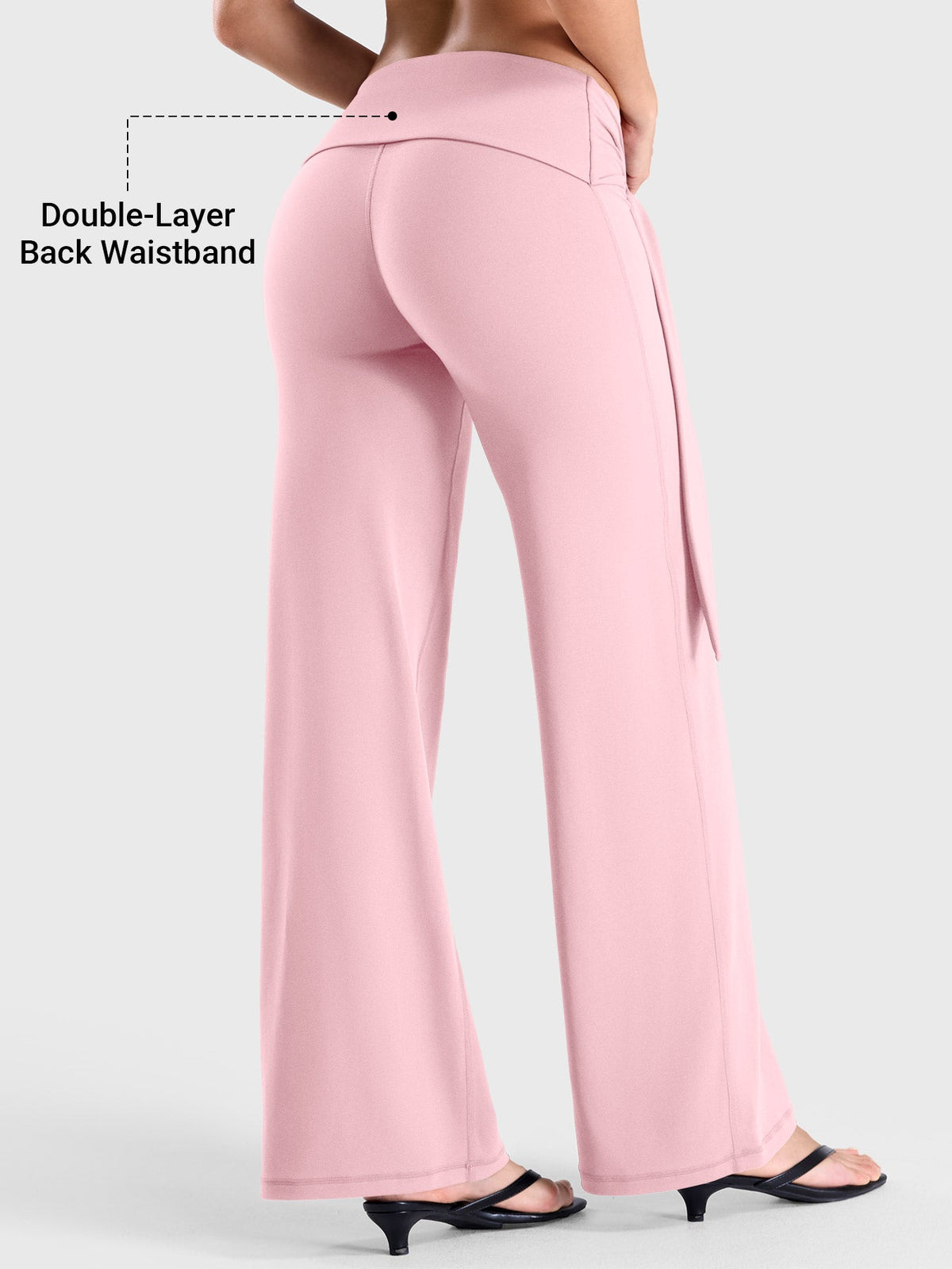 Leggings Yeoreo Ease de pierna recta con cintura de lazo