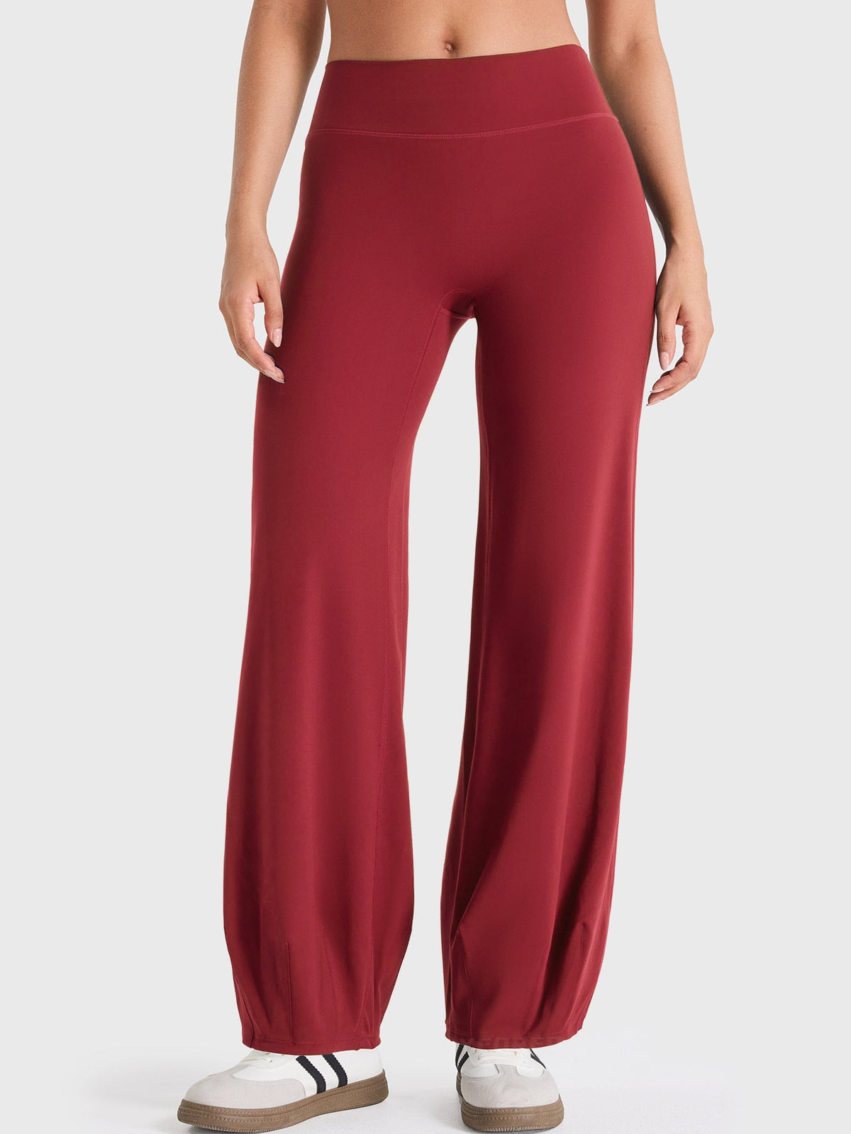 Yeoreo Ease – Leggings de tiro bajo efecto burbuja, con ajuste elegante y moldeador