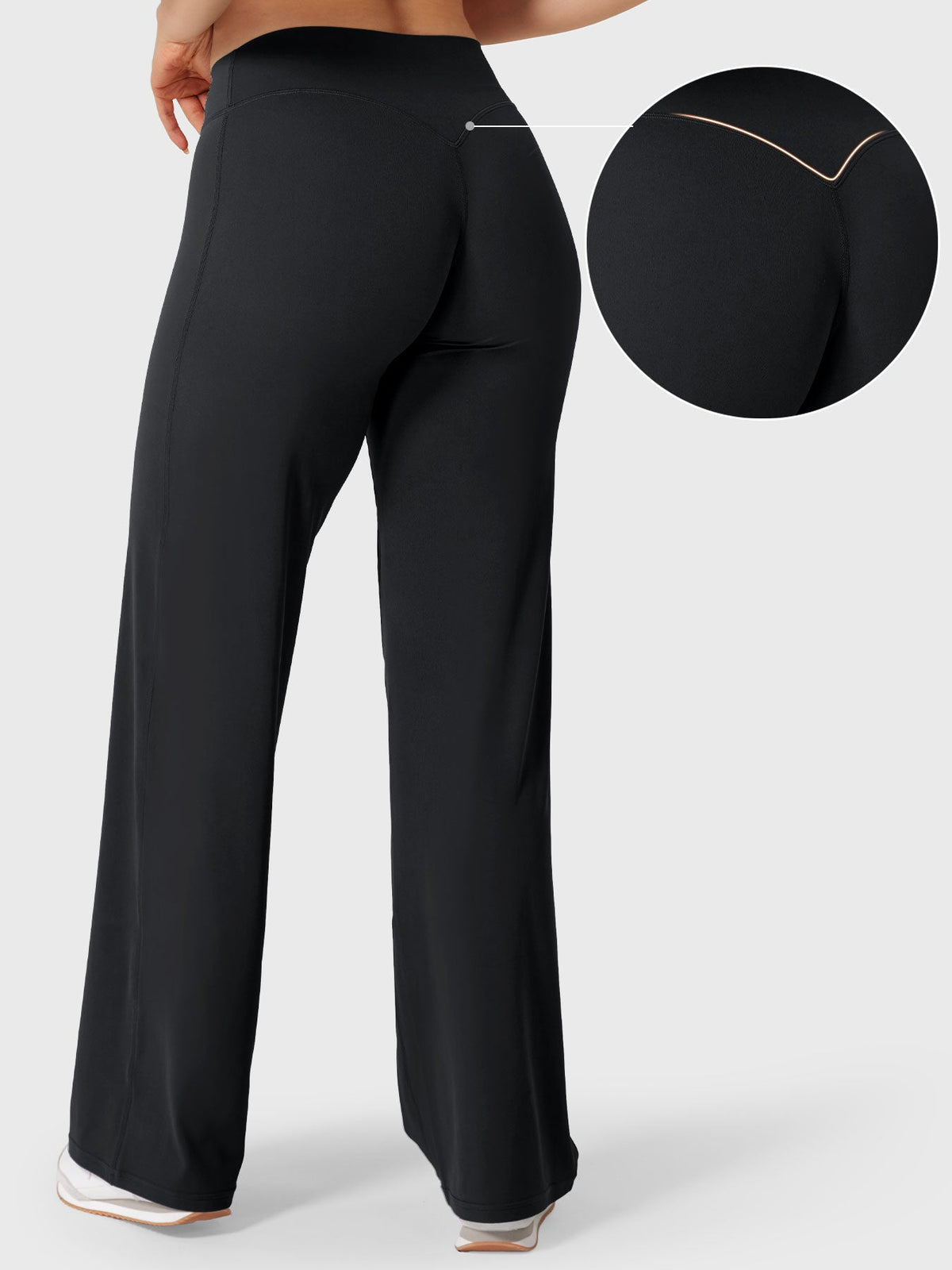 Leggings Yeoreo Ease de tiro bajo y pierna recta de 31,5 pulgadas