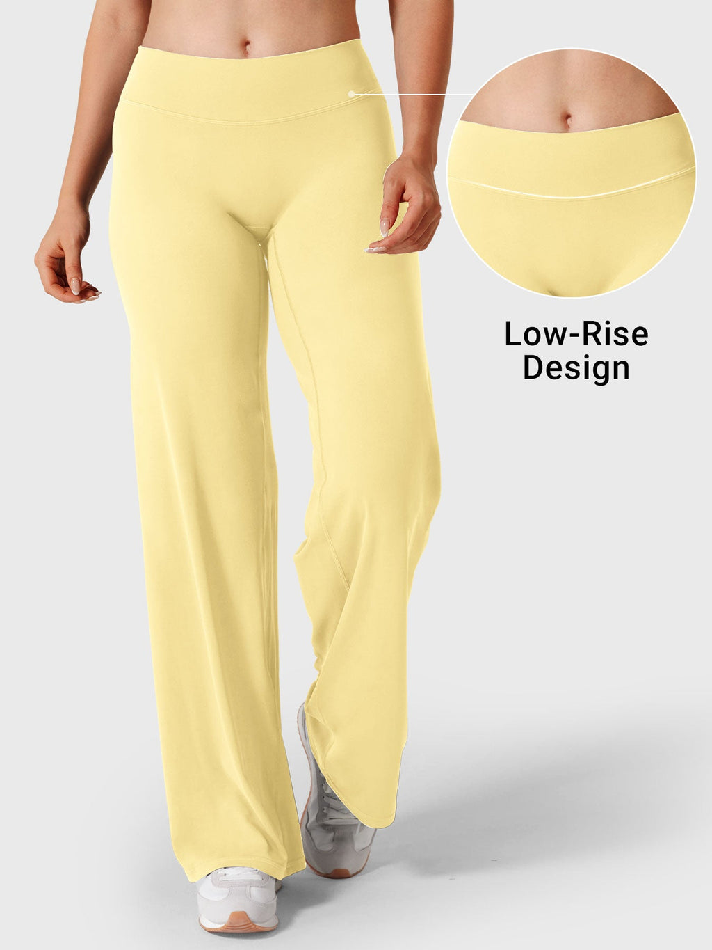 Leggings Yeoreo Ease de tiro bajo y pierna recta de 31,5 pulgadas