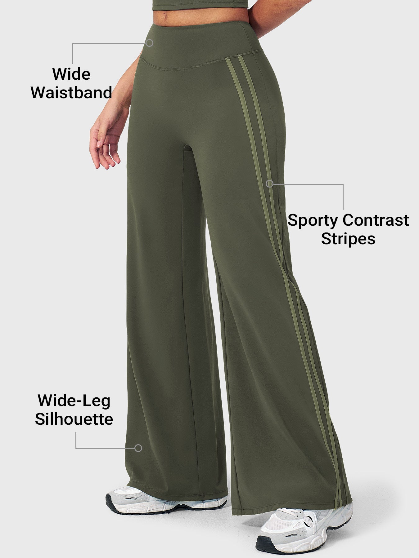 Leggings rayas laterales