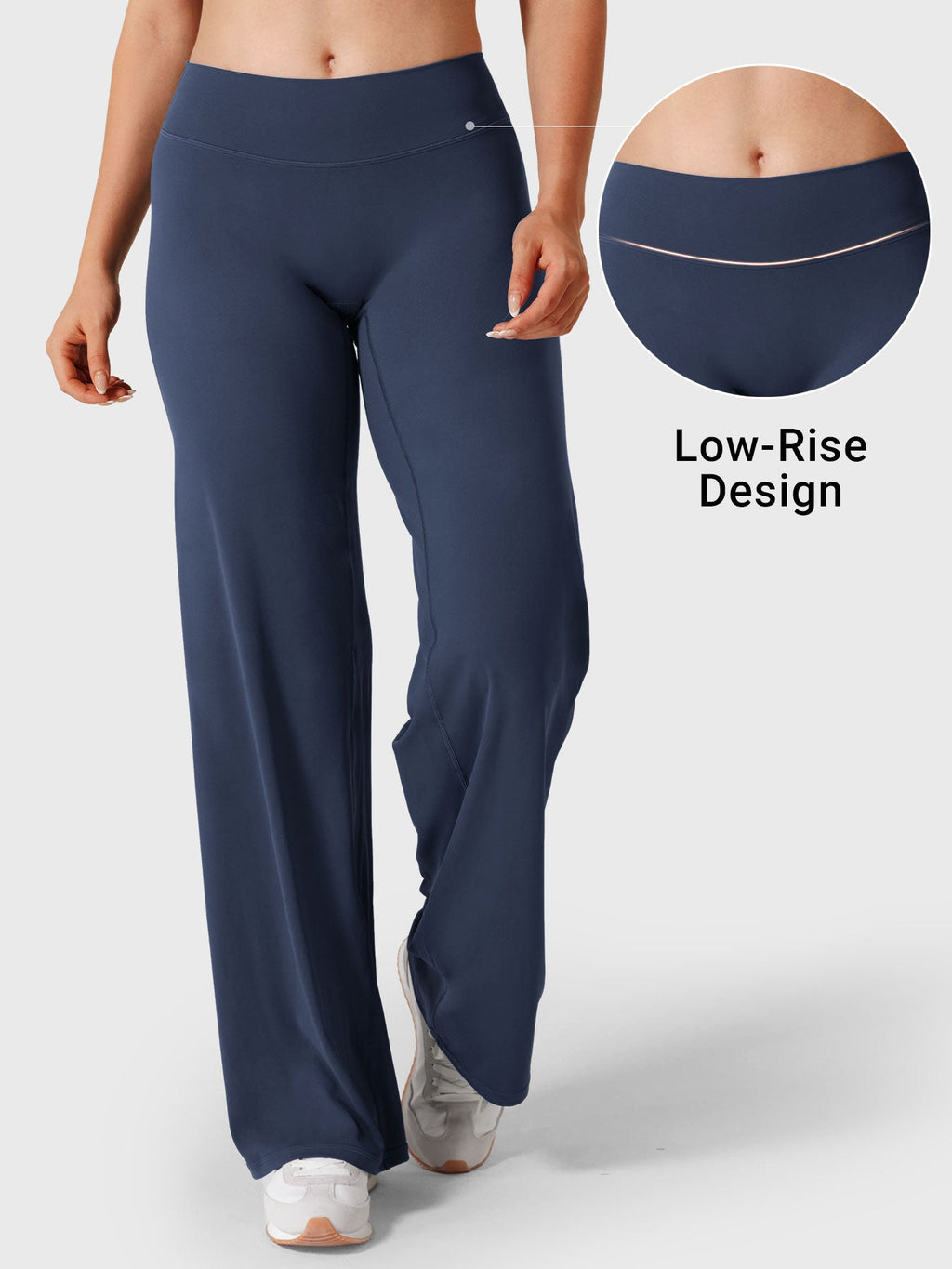 Leggings Yeoreo Ease de tiro bajo y pierna recta de 31,5 pulgadas
