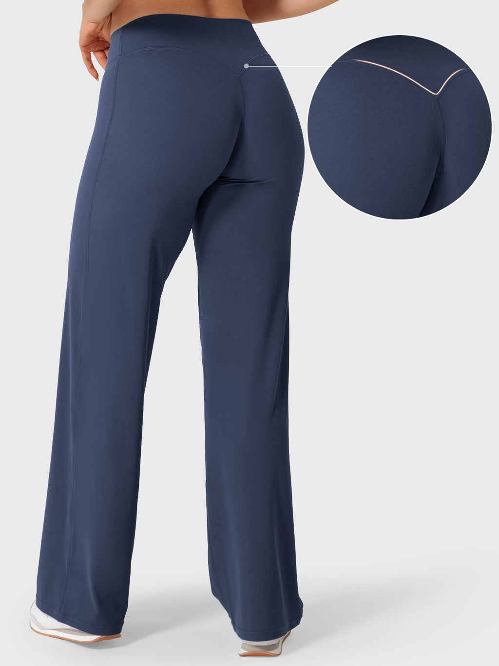 Leggings Yeoreo Ease de tiro bajo y pierna recta de 31,5 pulgadas