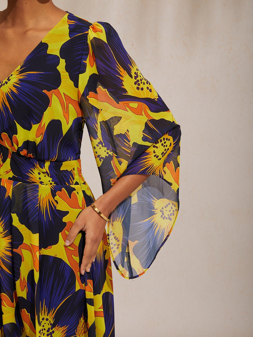 Vestido largo vaporoso